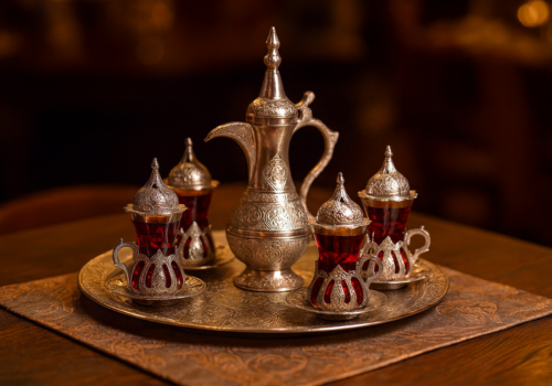 Thé syrien traditionnel